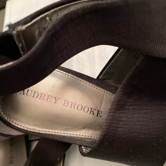 Audrey Brooke Wedge Sandals - Picture 8 of 8